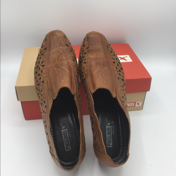 Pikolinos Wedge Leather Shoe - Picture 4 of 7